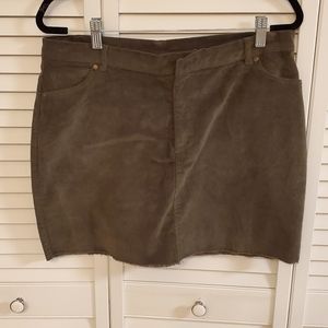 Rue21 Olive Corduroy Shirt NEVER WORN